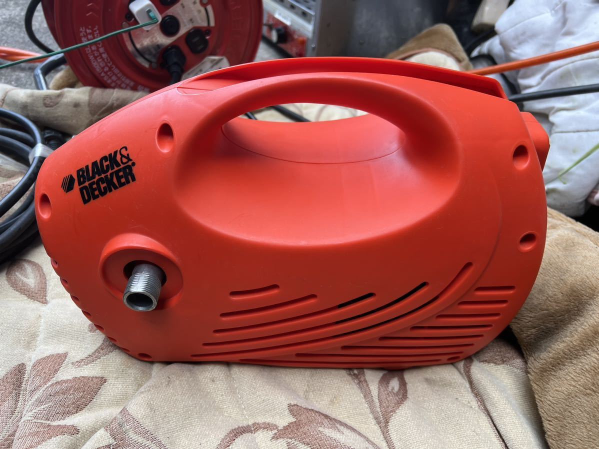 BLACK＆DECKER ブラックアンドデッカー 高圧洗浄機 Z-PW1450 現状売り切り_画像2