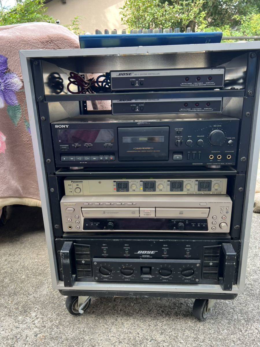 BOSE ボーズ 600SR 802-C アンプ SONY ソニー RCD-W500C TC BOSE ボーズ 600SR 802-C アンプ SONY ソニー RCD-W500C TC