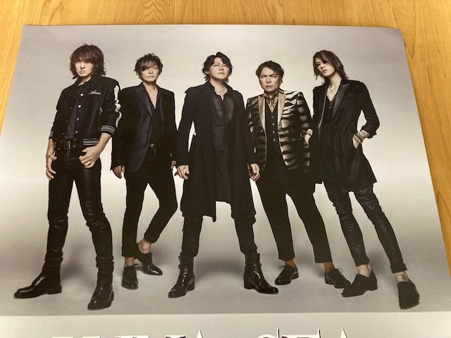 LUNA SEA 復活祭 -A NEW VOICE- B2ポスター 新品未使用 非売品 / ルナシー RYUICHI SUGIZO INORAN J 真矢_画像2