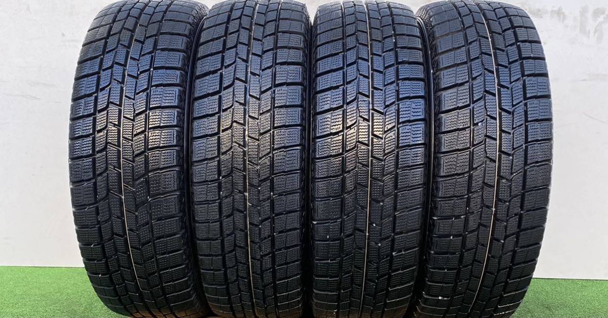 バリ山　グッドイヤーアイスナビ6．195/65R15．19年製．4本セット．_画像1