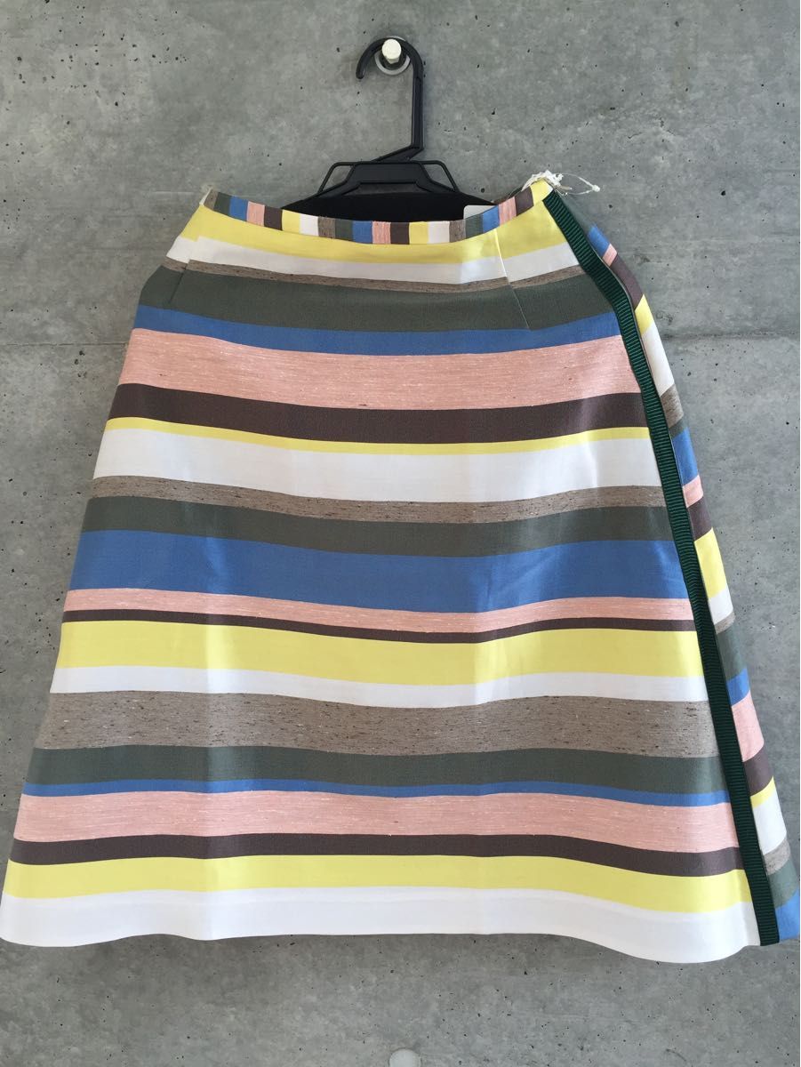 新品未使用レアmina 時代multi stripeスカート mina perhonen|PayPay