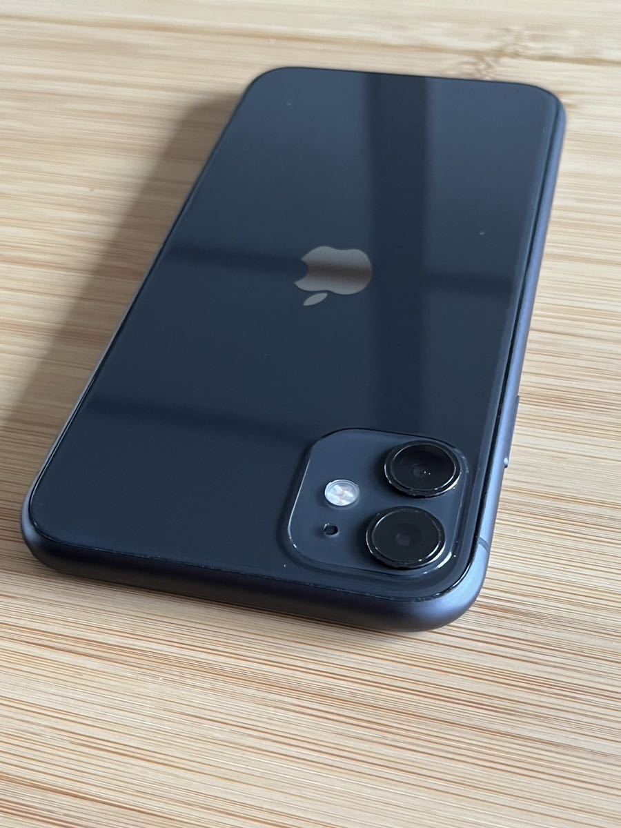 美品】iPhone 11 ブラック 128 GB SIMフリー-