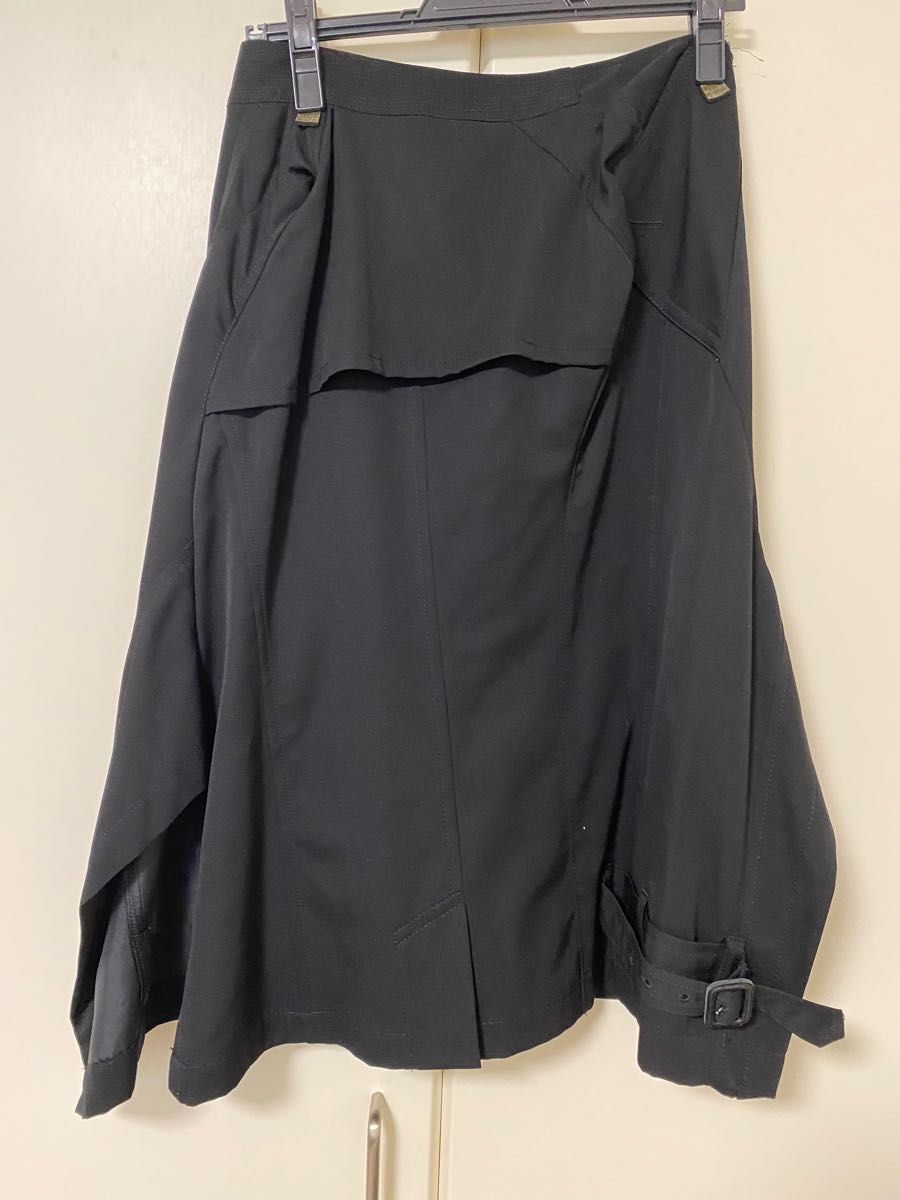 美品 ジュンヤワタナベ再構築スカートトレンチ解体変形ロング 美品 ジュンヤワタナベ再構築スカートトレンチ解体変形ロング