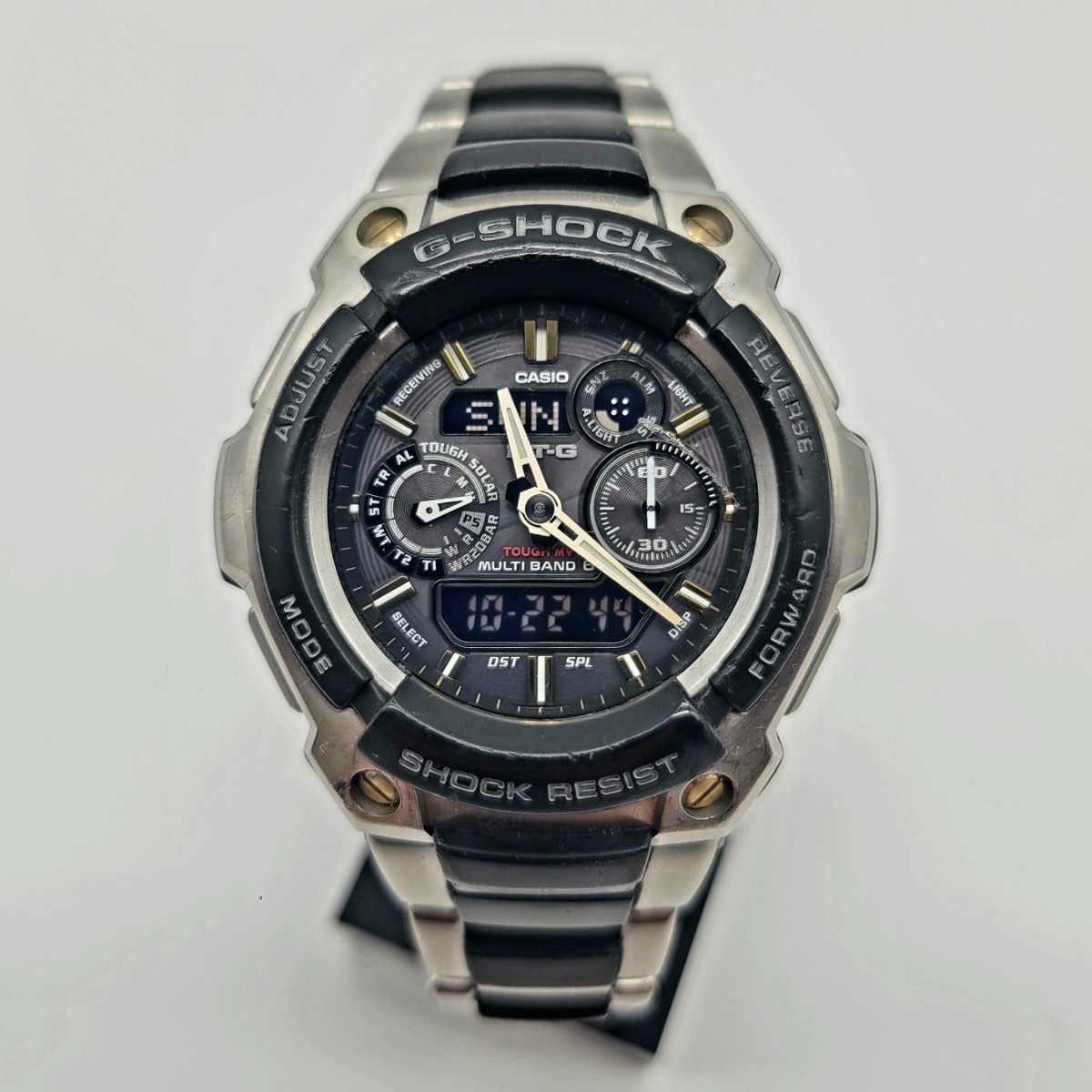 電波ソーラー【稼働品】CASIO G-SHOCK MTG-1500 Gショック ジー 