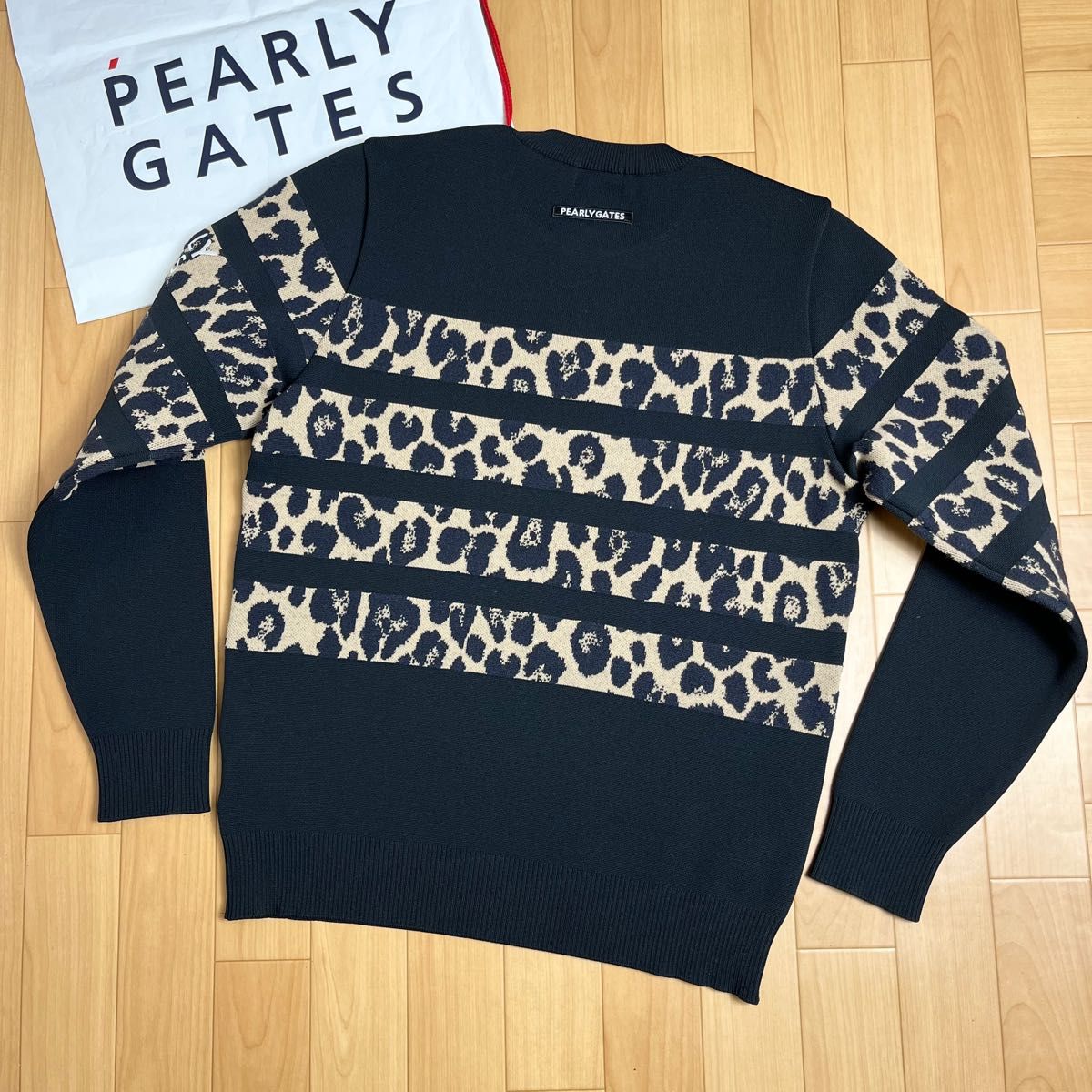 極美品!!パーリーゲイツ PEARLY GATES ニットジャケット ジップ 極美品!!パーリーゲイツ PEARLY GATES ニットジャケット ジップ
