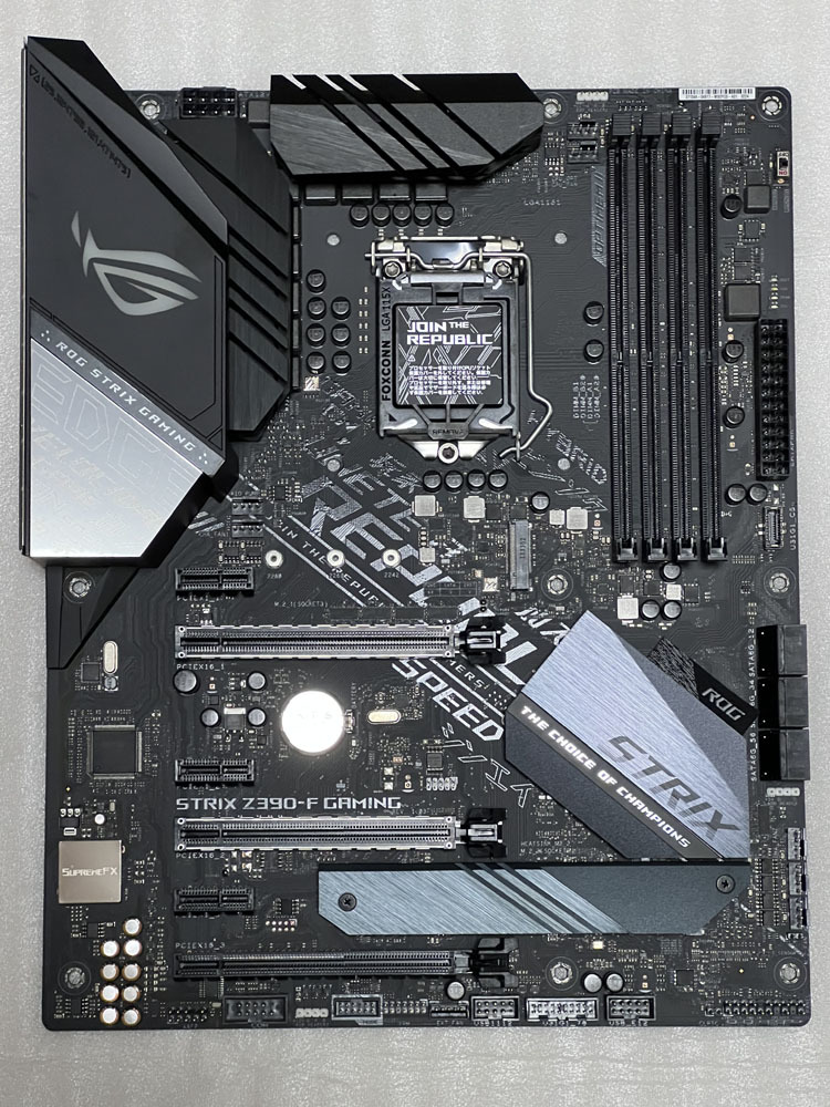 ASUS ROG STRIX Z390-F GAMING LGA1151 ATX マザーボード-