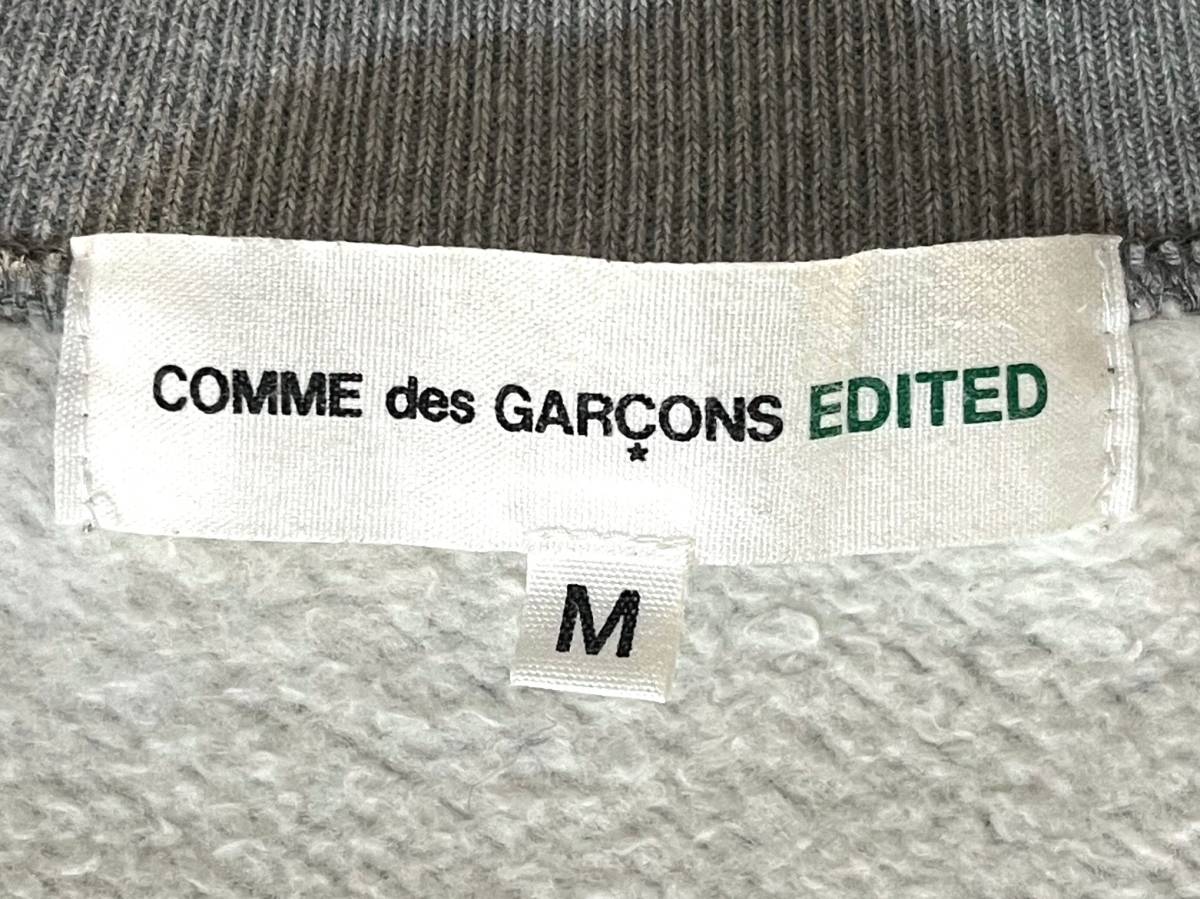 ... COMME des GARCONS EDITED AD2010  рукав  переключение  ... рубашка   M  плотник   серый 