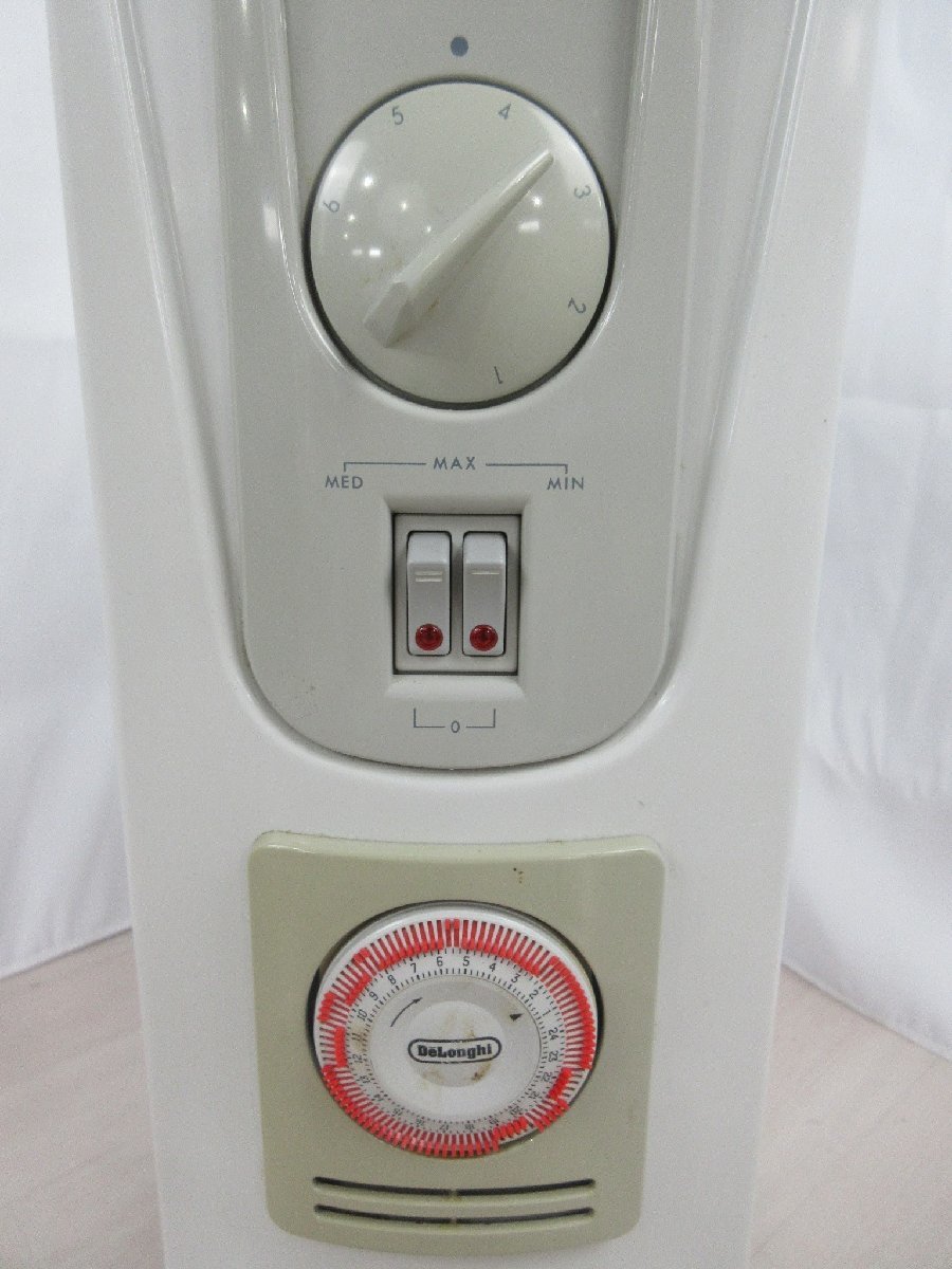 3391 secondhand goods super-discount!te long gi oil heater radiator heater 4 tatami ~10 tatami X character type fins .. type off timer compact 071221TEC