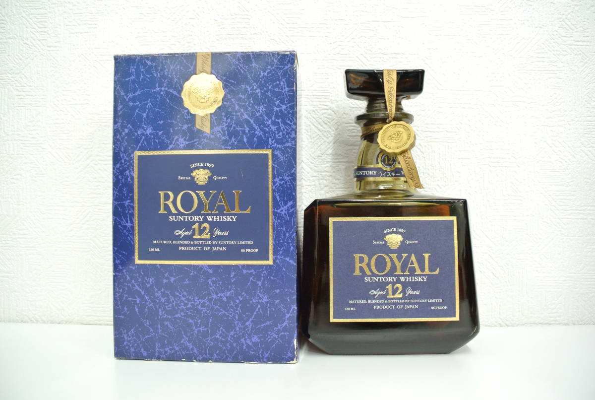 未開栓サントリーウイスキー ローヤルプレミアム12年 SUNTORY ROYAL-