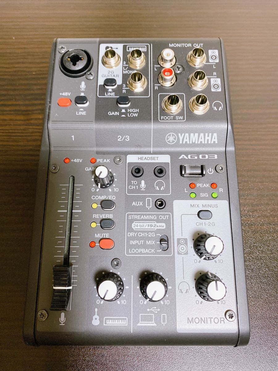 New Arrival YAMAHA AG03 mk2 美品 ほぼ未使用 | artfive.co.jp