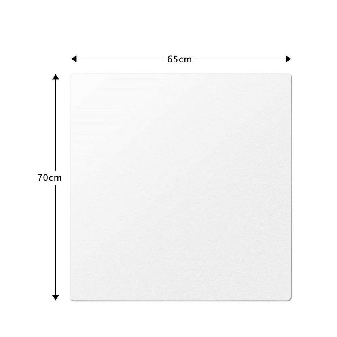 冷蔵庫マット 65*70cm 厚さ2.0mm 無色 透明 ＰＶＣ キズ防止 凹み防止 滑り止め 床保護シート 床暖房対応 下敷き_画像1