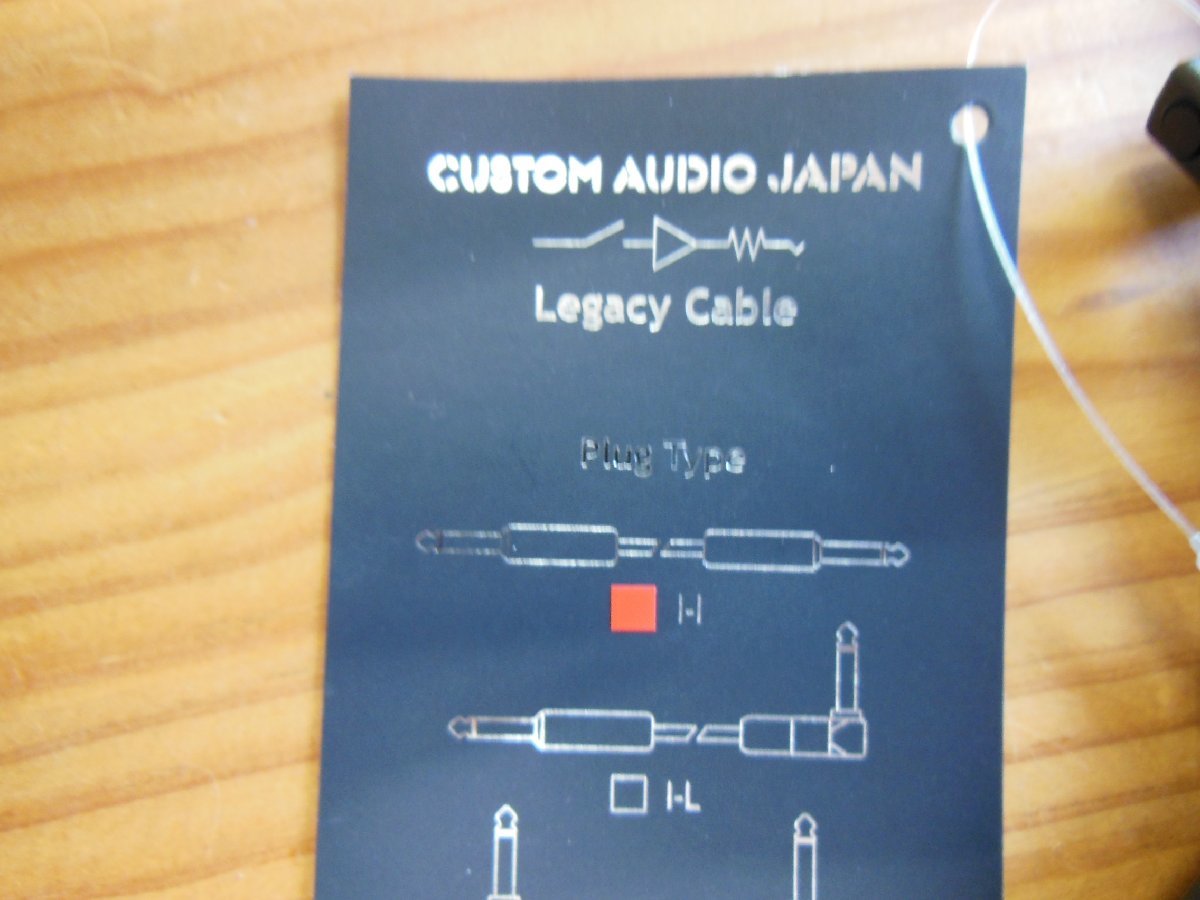 CUSTOM AUDIO JAPAN Guitar Cable　5-YEAR LIMITED WARRANTY Legacy I-I 7m 5YW_画像2