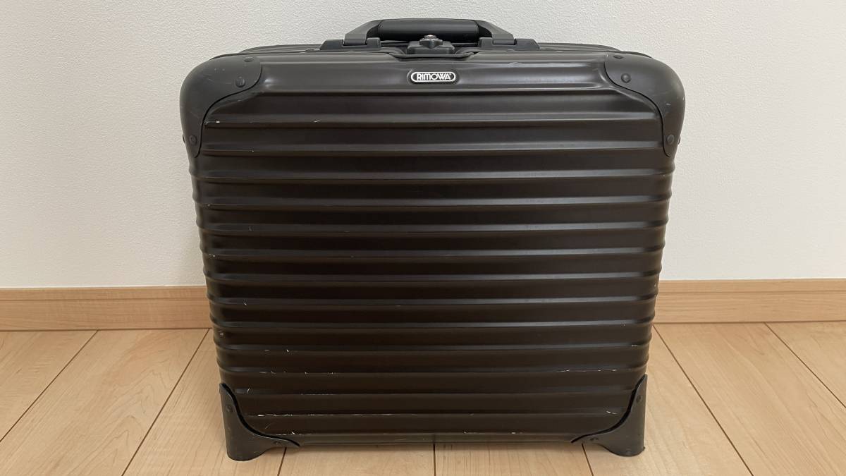 ◆◇RIMOWA TOPAS STEALTH リモワ トパーズ ステルス ビジネス トロリー28L 2輪 985.96◇◆_画像1