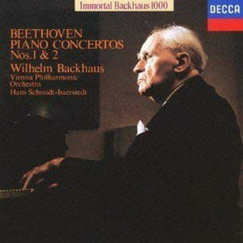 バックハウス ベートーベン　ピアノ協奏曲1番2番　国内盤中古_画像1