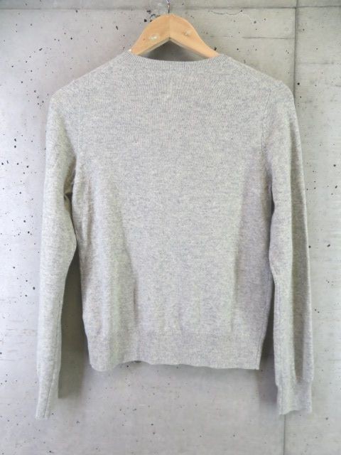 004c38* superior article. * cashmere 100%* Muji Ryohin cashmere knitted cardigan M/ sweater / jacket / lady's / woman / woman 