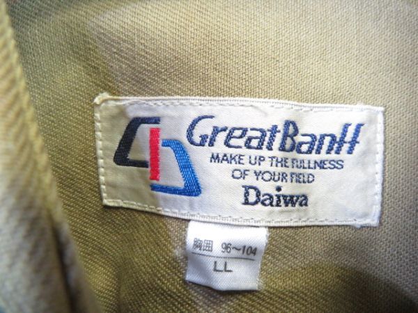 9001b2◆未使用◆DAIWA ダイワ 長袖フィッシングシャツ LL/釣り/ジャケット/ブルゾン/ベスト_画像7