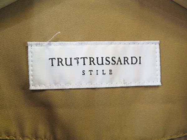 5201b15◆良品です◆TRU TRUSSARDI トゥルートラサルディ フーディコート 38/パーカー/ジャケット/ミリタリー/シャツ/ブラウス/レディースの画像9