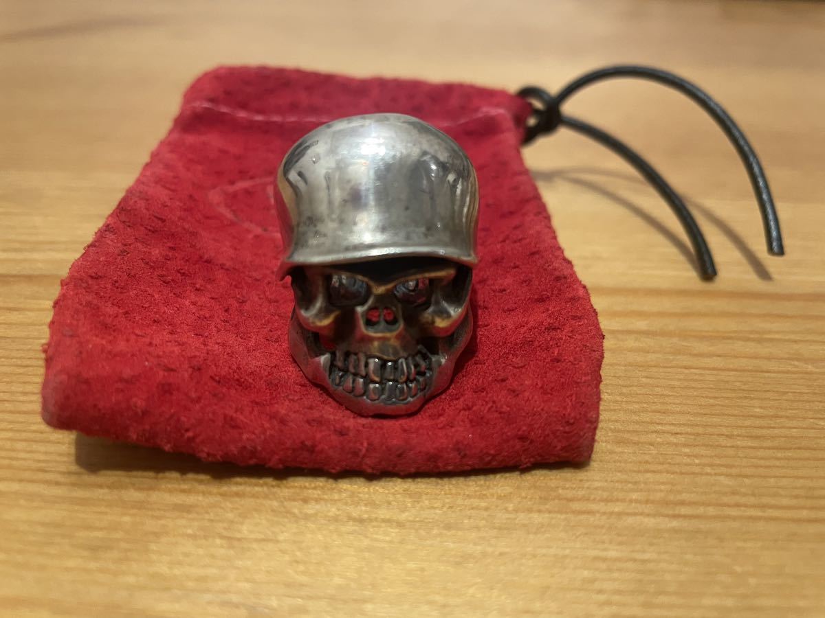 TRAVIS WALKER トラヴィスワーカー TW Helmet Skull Ring ヘルメットスカルリング 17号 LTD.100 (100個限定) ファン必須