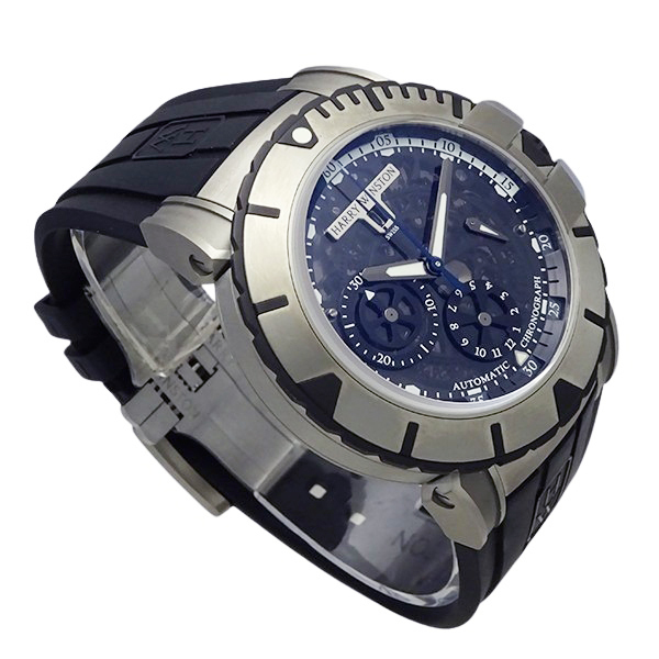 HARRY WINSTON Harry Winston Ocean sport chronograph OCSACH44ZZ001 men's wristwatch [ used ]