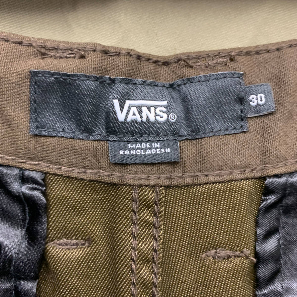 VANS CHINO GLIDE PRO TROUSERS バンズ ヴァンズ チノ グライド プロ トラウザーズ ブラウン パンツ_画像9