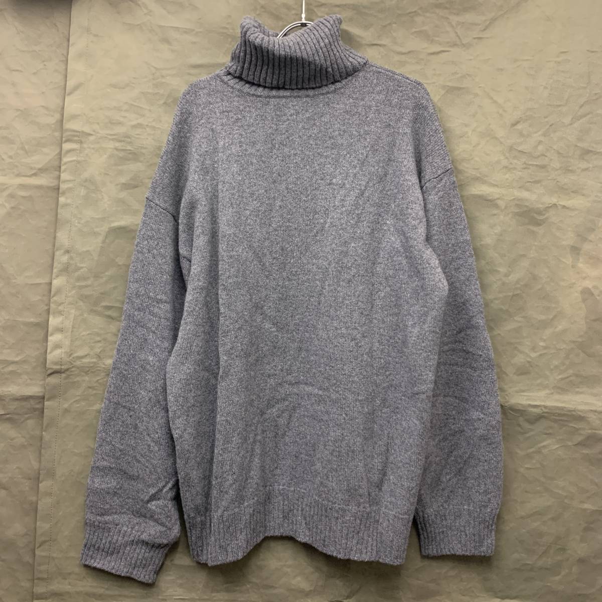 A.P.C. TURTLE NECK SWEATER 24226-1-87181 アーペーセー タートルネック セーター グレー トップス ニット KNIT_画像4