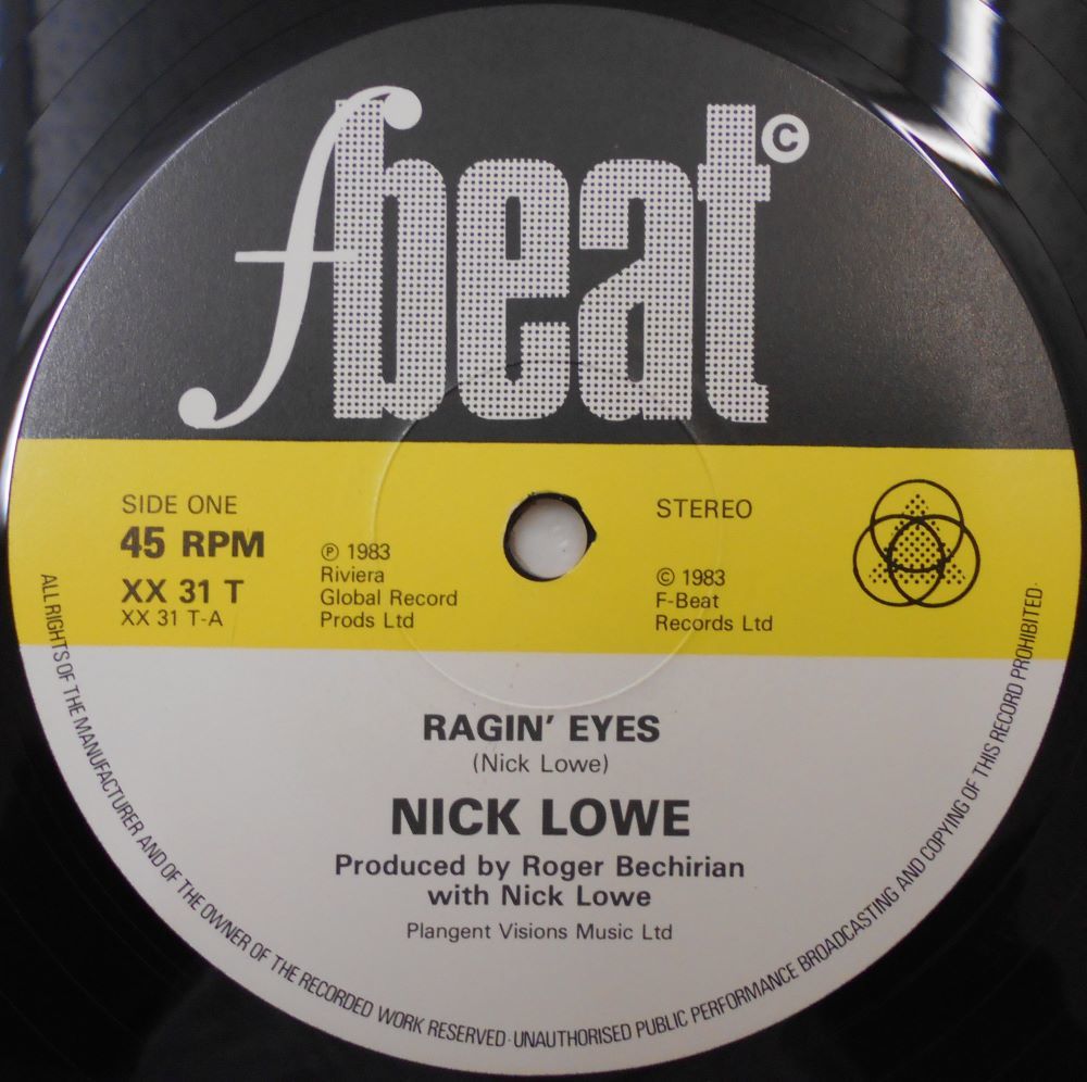 # secondhand goods #Nick Lowenik* low /ragin\' eyes +2(USED 12 INCH SINGLE)