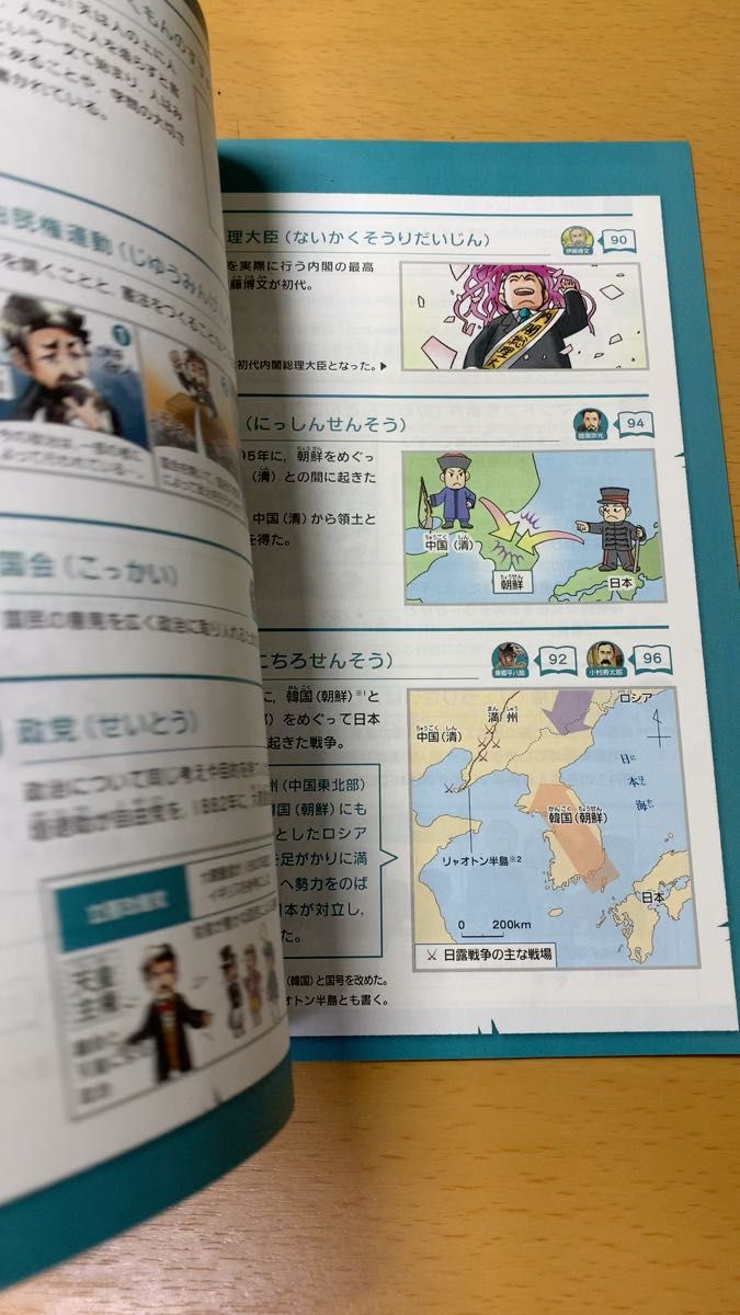 歴史人物データ事典 進研ゼミ付録 非売品 社会