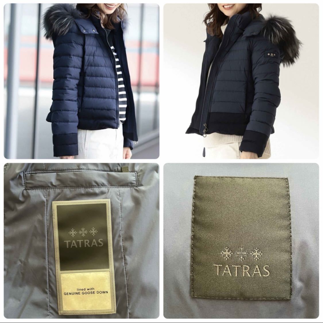 【超美品】サイズ3*クリーニング済*VARENA*タトラス*TATRAS*ヴァレナバレナ*ダウンコート*ジャケット_画像5