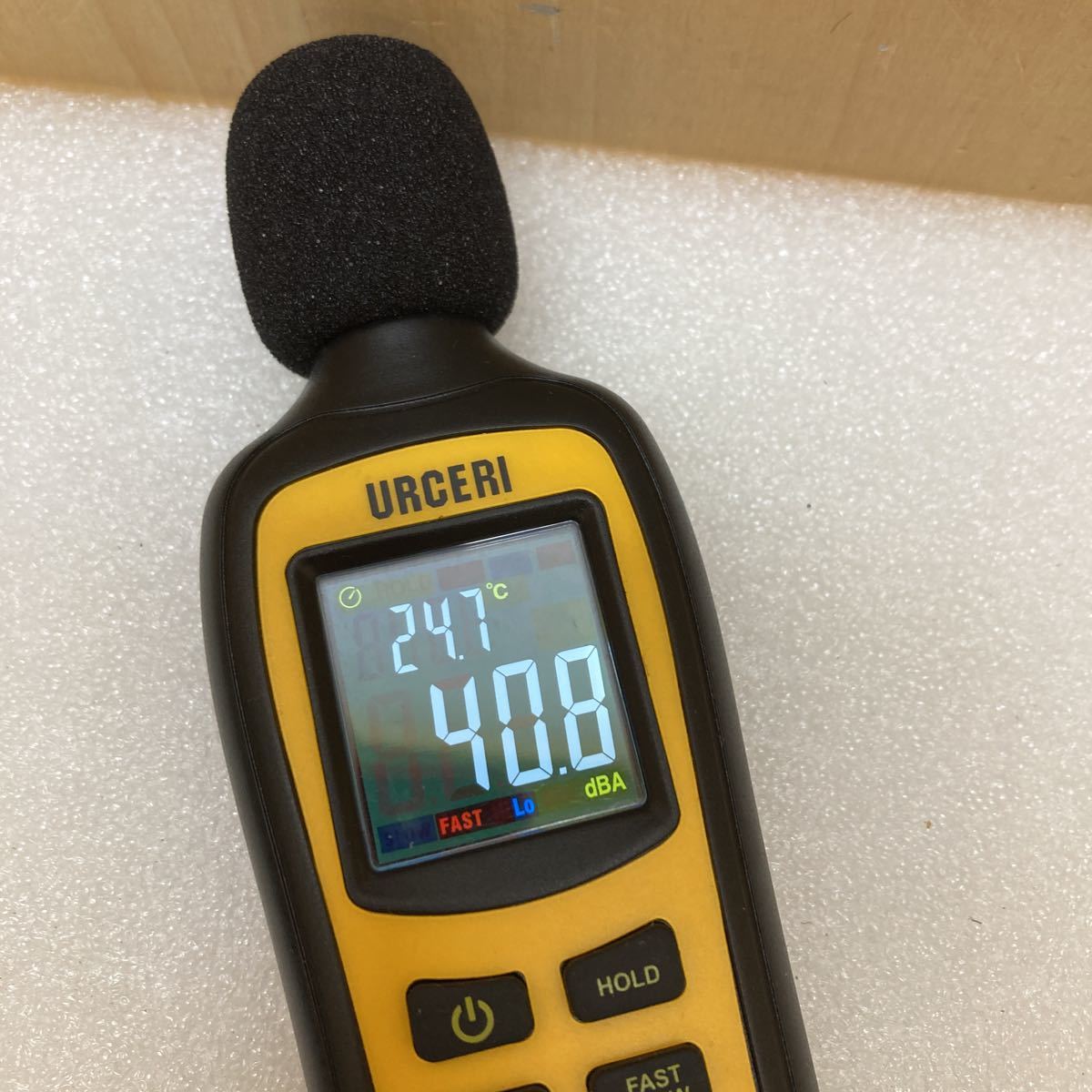 YK7329 URCERI　MT-911A　騒音計　Sound level meter 通電確認済　現状品　1012_画像3