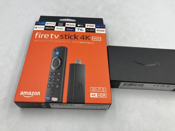 【中古現状品】 ファイヤースティック Fire TV Stick 4K MAX Amazon Fire TV ethernet adapter イーサネットアダプター ZA2B-LP-10ＨA030_画像1