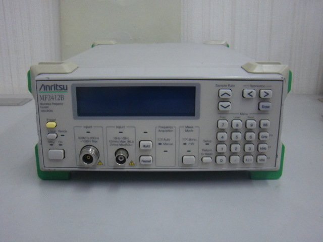 ☆ANRITSU/アンリツ Microwave Frequency Counter/周波数カウンター！MF2412B！(MID-2239)「100サイズ」☆_画像2