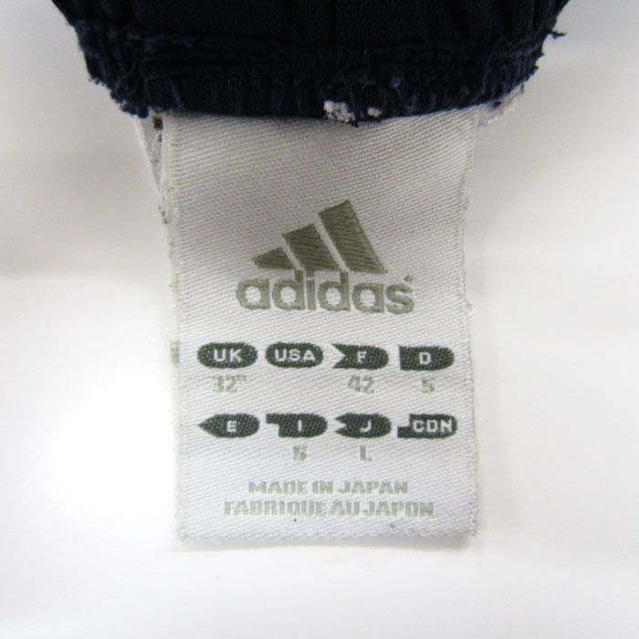 アディダス ショートパンツ ハーフパンツ ジャージ スポーツウエア 日本製 メンズ Lサイズ ネイビー adidas_画像2