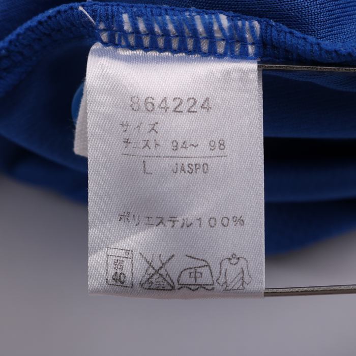 プーマ 半袖ポロシャツ 無地 ワンポイントロゴ ゴルフウエア 日本製 メンズ Lサイズ ブルー PUMAの画像7