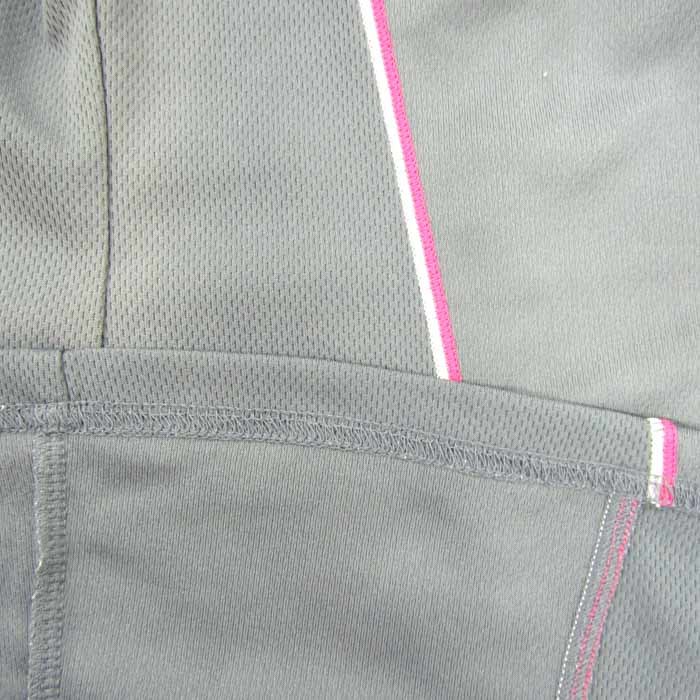 プーマ 半袖Tシャツ 胸ロゴ 部分メッシュ サイドライン スポーツウェア トップス レディース Sサイズ ブラック PUMA_画像7