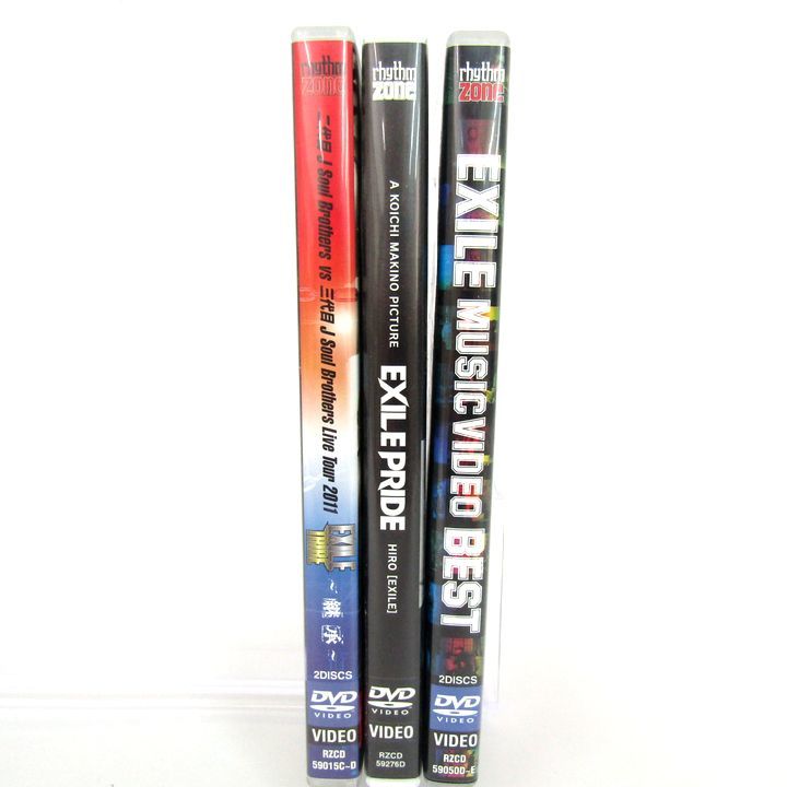 DVD EXILE PRIDE/Jsoulbrothers継承他 3点セット まとめて 音楽 同梱不可_画像1