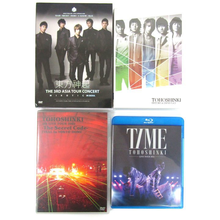 DVD・Blu-ray 東方神起 LIVE TOUR2013 TIME/THE 3RD ASIA TOUR CONCERT他 4点セット まとめて 音楽 アイドル 同梱不可_画像2