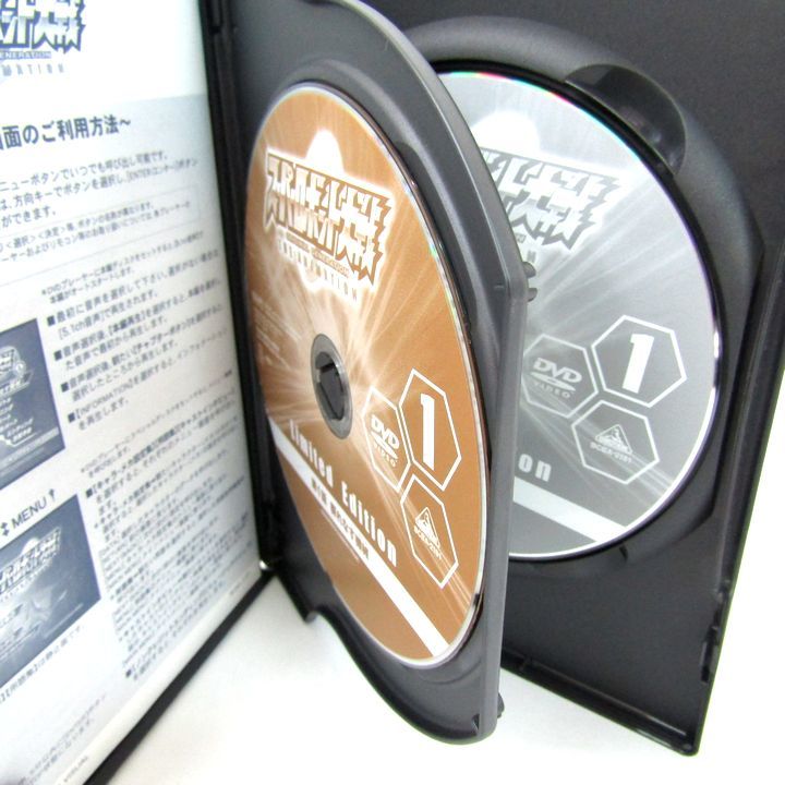 DVD "Super-Robot Great War" 1 2 3 3 point set together anime including in a package un- possible 