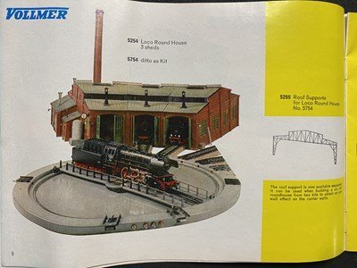 ｃ◆　カタログ　VOLLMER　フォルマー　鉄道模型　外国型鉄道模型　ストラクチャー・アクセサリー　1964年ー1965年　英語表記　/　N12_画像4
