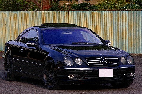  latter term model left handle CL500 black sunroof black leather ABC suspension inspection completed . excellent AMG20 inch aluminium wheels muffler accident history none &73300km real running judgment settled 