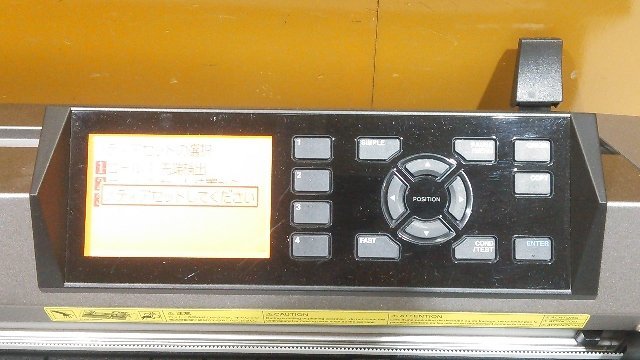 (1円スタート) グラフテック カッティングプロッター CE6000-40 動作良好 A8673_画像3