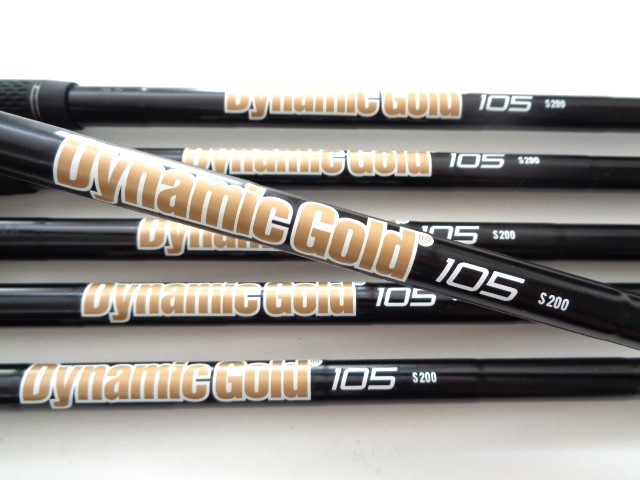 レアスペック！Mizuno(ミズノ)◇JPX923 TOUR ツアー カスタムアイアン#5-PW(6本)Dynamic Gold 105(S200) DG オニキスブラック◆中古品◆_画像6