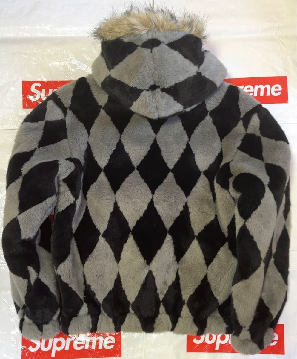 Supreme シュプリーム Diamond Faux Fur Jacket M|Yahoo!フリマ Supreme シュプリーム Diamond Faux Fur Jacket M|Yahoo!フリマ