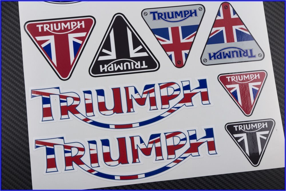 TRIUMPH トライアンフ Tiger ボンネビル デイトナ ステッカー S241_画像3
