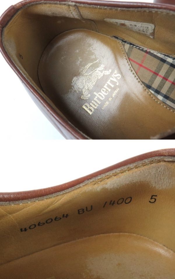 Burberrys(バーバリー)　メンズ靴　SIZE：5　848718J605-BX_画像9