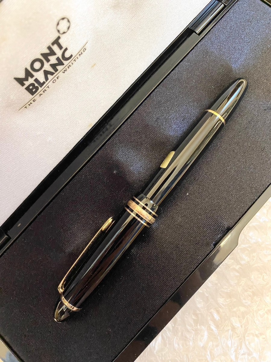 MONTBLANC モンブラン　MEISTERSTUCK マイスターシュテュック No,146 14K 585 4810 万年筆 文房具 箱付き_画像2