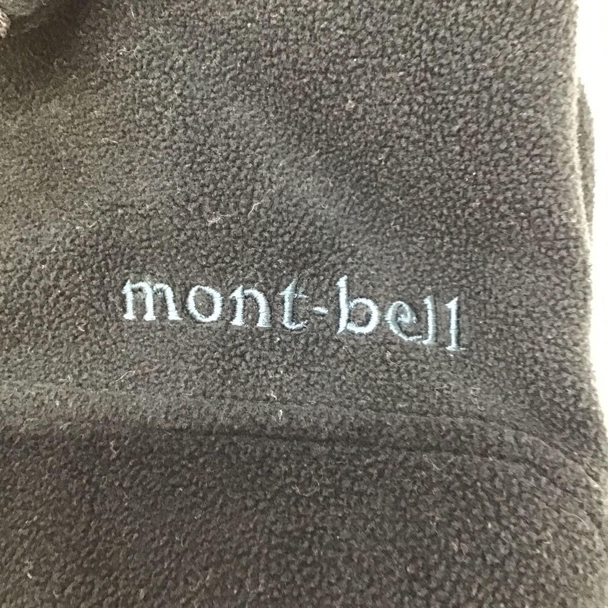 mint-bell フリースパーカー　モンベル　Black XL【中古】_画像5
