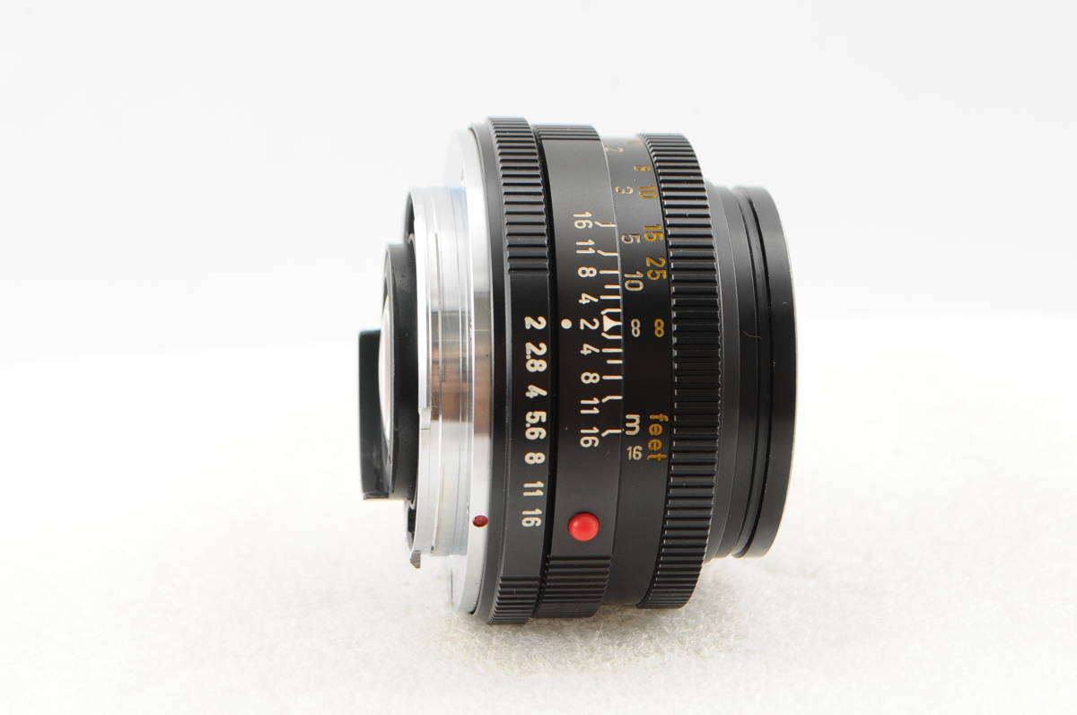 Leica ライカ SUMMICRON-R ズミクロン 50mm F2 2カム 付属品付！ □超