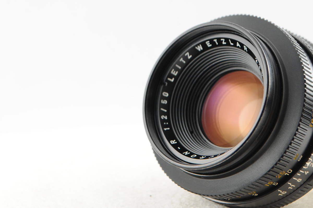 Leica ライカ SUMMICRON-R ズミクロン 50mm F2 2カム 付属品付！ □超