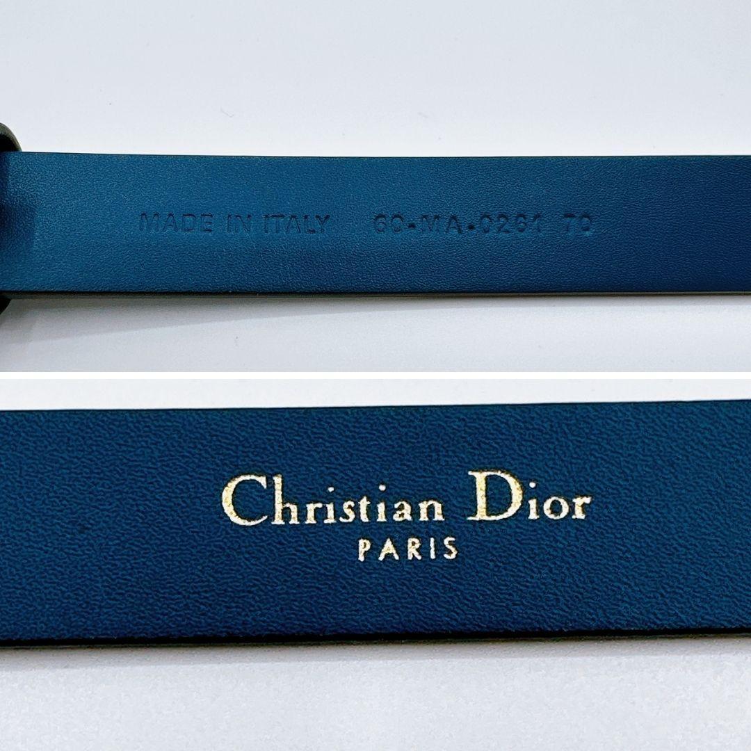 Dior クリスチャンディオール CDロゴ ベルト 70 箱・保存袋あり