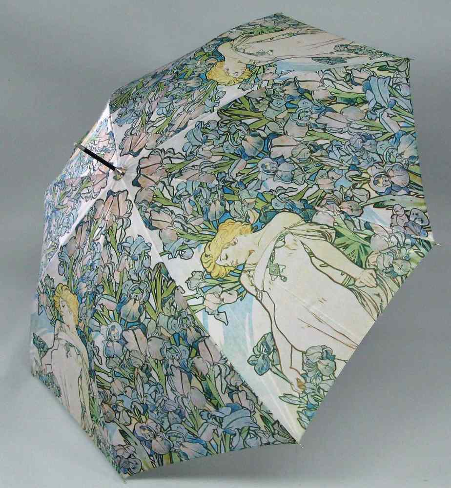  новый товар * картина зонт длинный зонт искусство umbrella * бесплатная доставка miu автомобиль Iris 